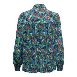 ONLY Abigail Life Langærmet Plikortærmete Shirt Ptm - Kelly Green