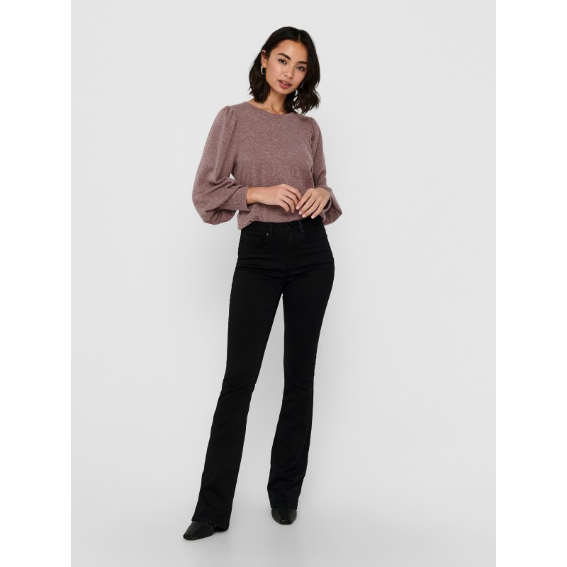 ONLY Royal High Sweet Flare Jeans - Sort