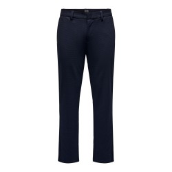 ONLY & SONS Law Regular Chino Bukser - Dark Navy