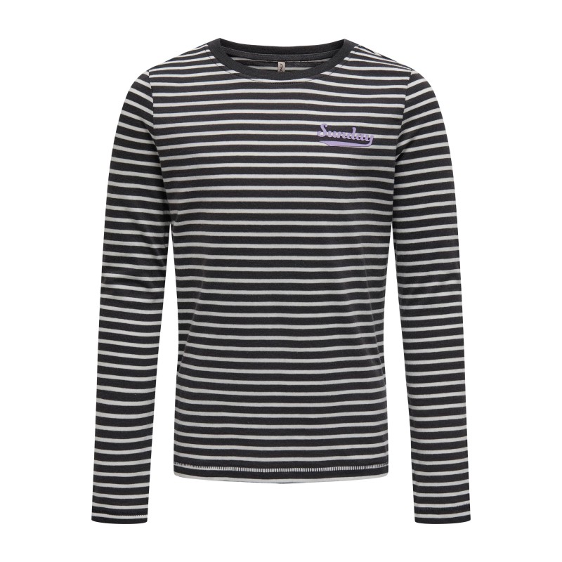 KIDS ONLY Weekday Stribede Top - Phantom