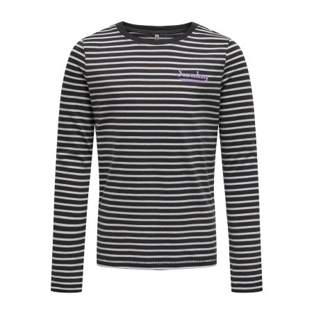 KIDS ONLY Weekday Stribede Top - Phantom
