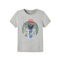 NAME IT Kids Bruno T-shirt - Grey Melange