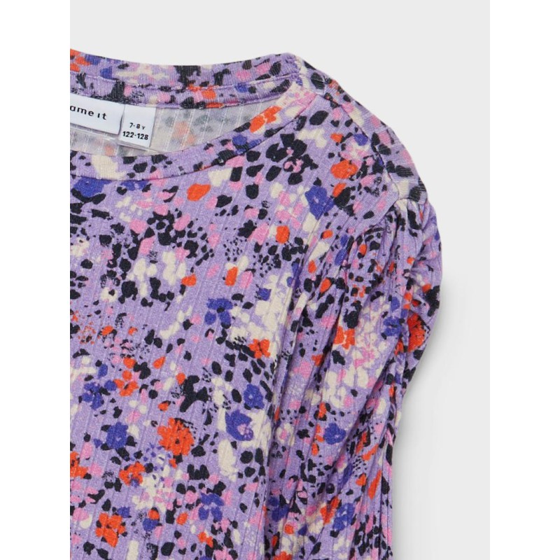 NAME IT Kids Bodilla Langærmet Top - Sand Verbena