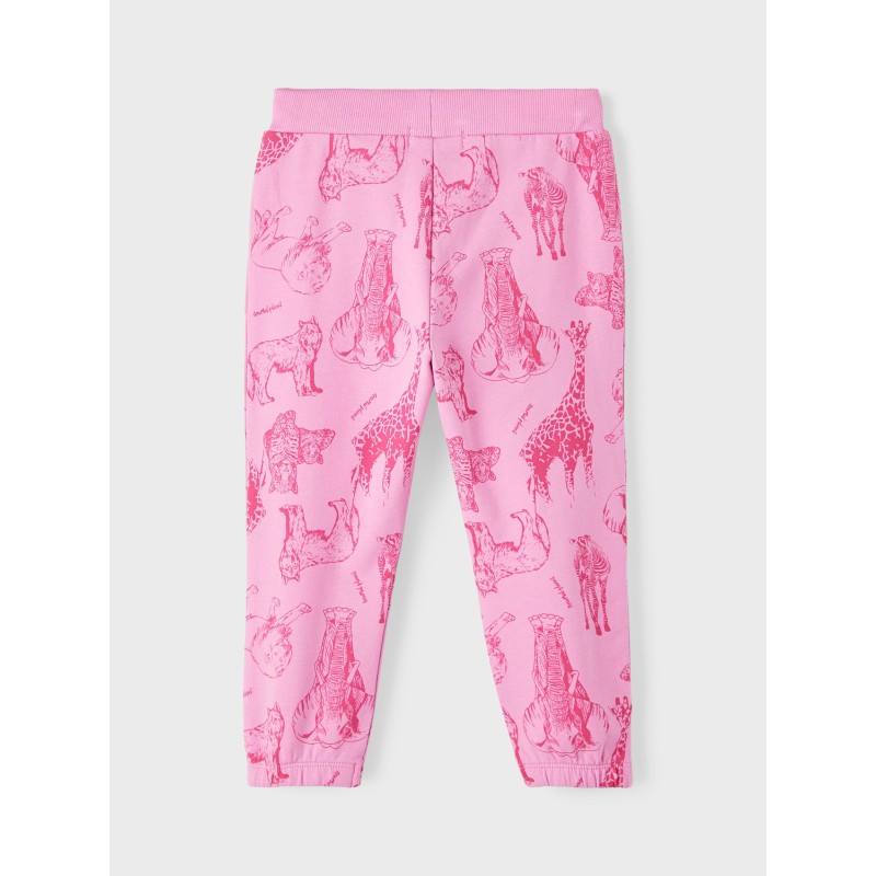 NAME IT Mini Jess Animal planet Sweatpants - Cyclamen