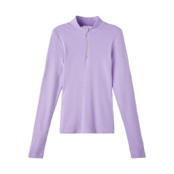 LMTD Dida Kort Half Zip Top - Sand Verbena
