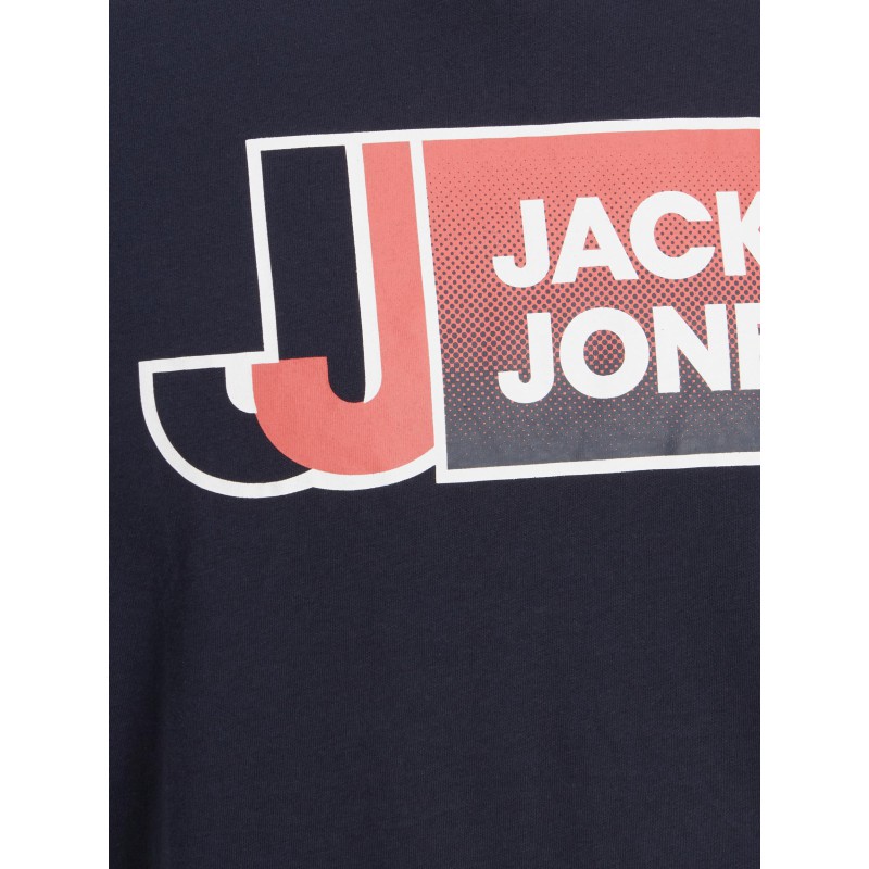 JACK & JONES JR Logan T-shirt - Navy Blazer