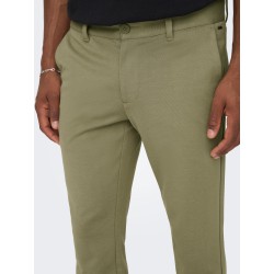 ONLY & SONS Mark Performance Chino Bukser - Mermaid