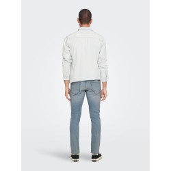 ONLY & SONS Loom Slim Jeans - Light Blue Denim