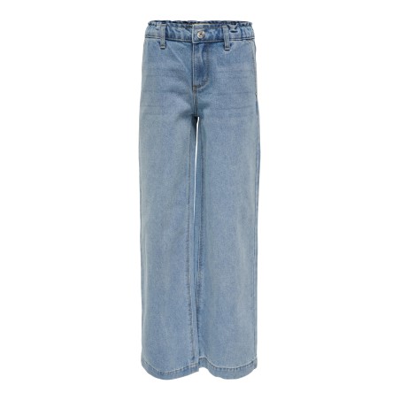 KIDS ONLY Comet Wide Denim Bukser - Light Blue Denim