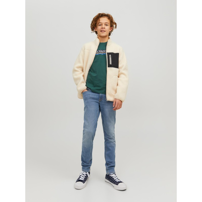 JACK & JONES JR Glenn Original Jeans - Blue Denim