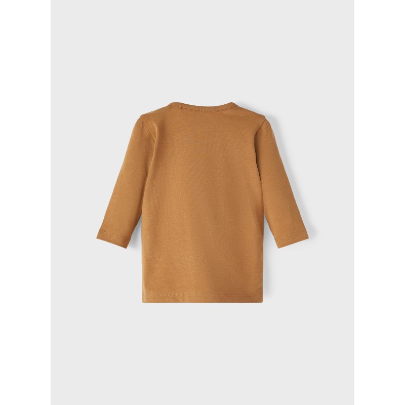 NAME IT Baby Tobbie L/S Top - Toasted Coconut
