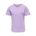 KIDS ONLY New Only T-Shirt - Purple Rose