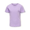 KIDS ONLY New Only T-Shirt - Purple Rose