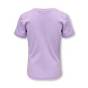 KIDS ONLY New Only T-Shirt - Purple Rose