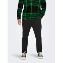 ONLY & SONS Onskent Cropped Chinobukser - Sort