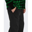 ONLY & SONS Onskent Cropped Chinobukser - Sort
