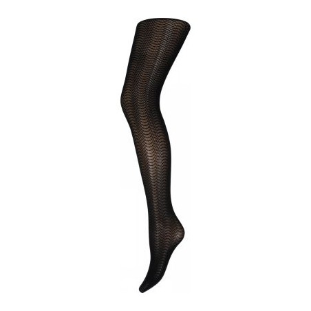 DECOY 25Denier TIGHT Med Mønster - Sort
