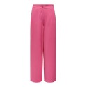 JDY Vincent Højtaljede Brede Bukser - Shocking Pink