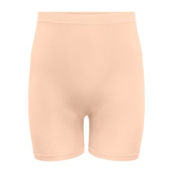 ONLY CARMAKOMA Ottilia Seamlekortærmet Korts Jrs - Nude