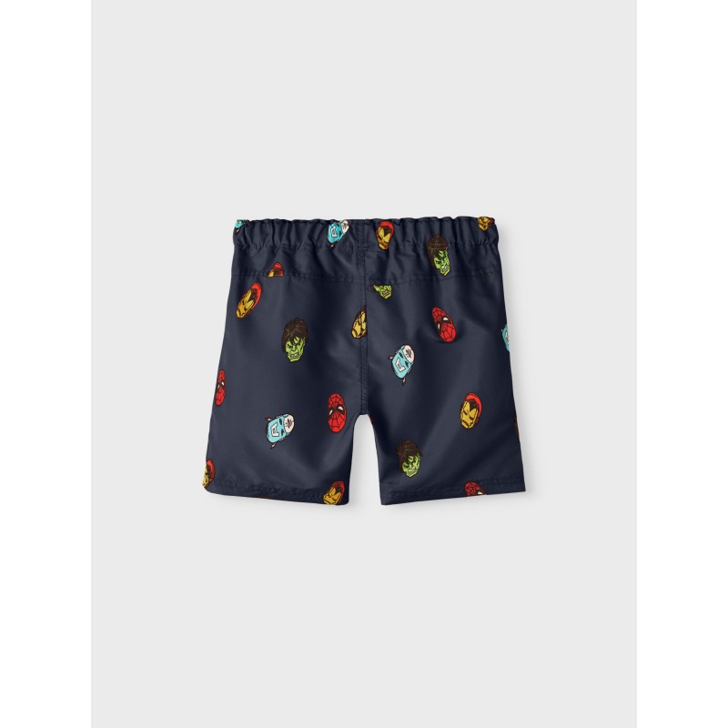 NAME IT Kids Mag Marvel Badeshorts - Dark Sapphire