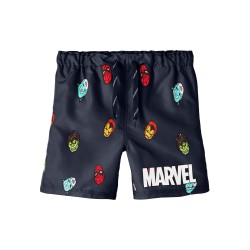 NAME IT Kids Mag Marvel Badeshorts - Dark Sapphire