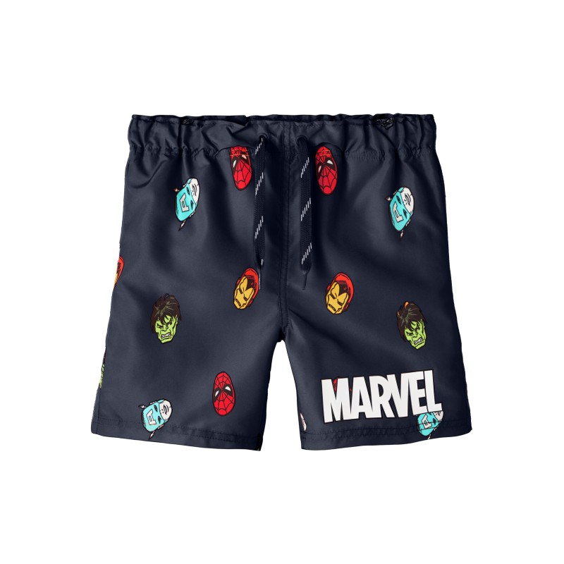 NAME IT Kids Mag Marvel Badeshorts - Dark Sapphire