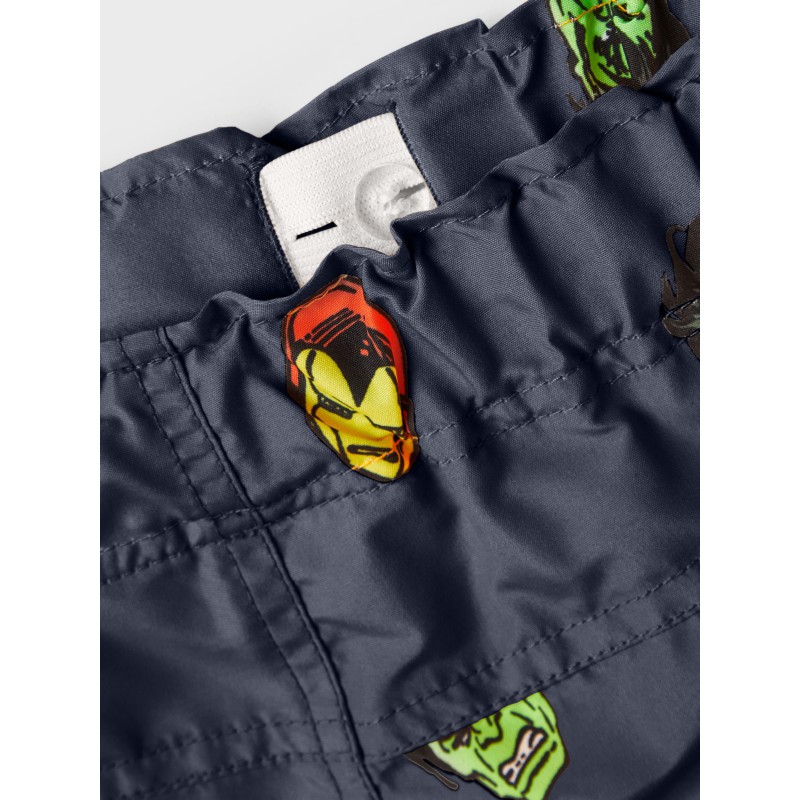 NAME IT Kids Mag Marvel Badeshorts - Dark Sapphire