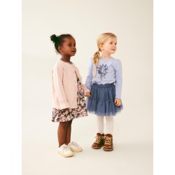 NAME IT Mini Teresa Langærmet Top - Eventide