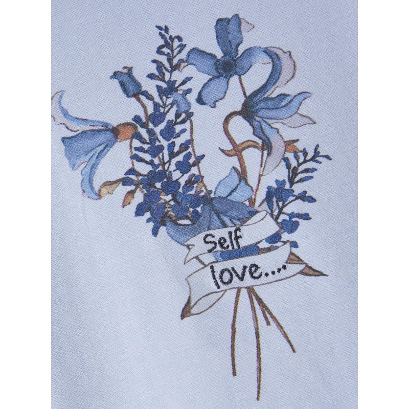 NAME IT Mini Teresa Langærmet Top - Eventide