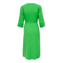 JDY Lion 3/4 Wrap Vævet Kjole - Kelly Green