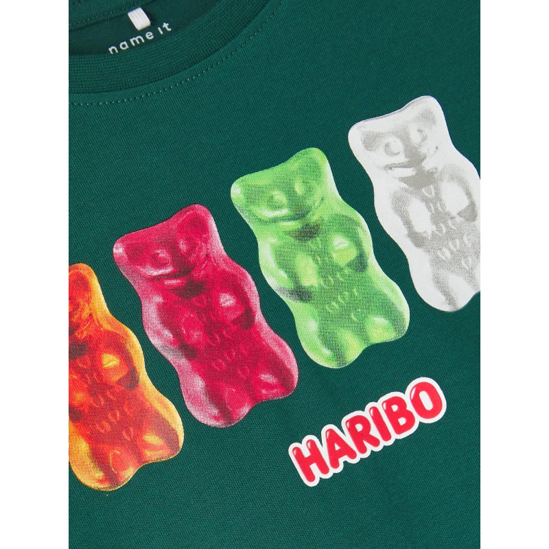 NAME IT Kids Magmi Haribo T-shirt - Forest Biome