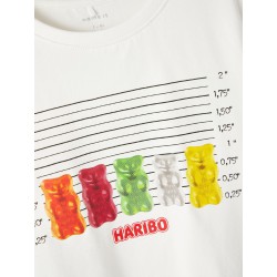 NAME IT Kids Magmi Haribo T-shirt - White Alyssum