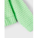 NAME IT Kids Dilisa Kort Strik - Green Ash