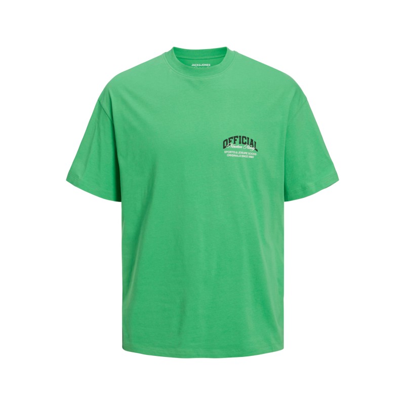 JACK & JONES Jorbrink Studio Back Tee Kortærmet Crewneck Junior - Island Green