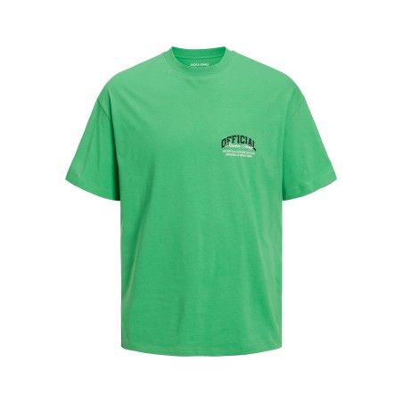 JACK & JONES Jorbrink Studio Back Tee Kortærmet Crewneck Junior - Island Green