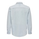 ONLY & SONS Bane Denim Skjorte - Light Blue Denim