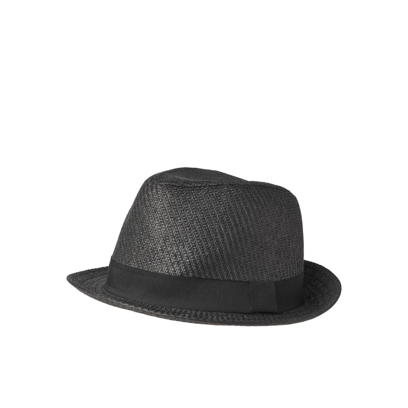 JACK & JONES Tim Straw Hat - Sort