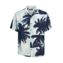 JACK & JONES Plus Unnatural Reggie Resort Skjorte - Lavender