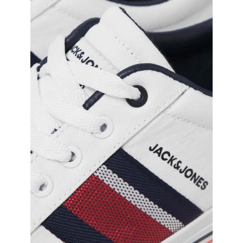 JACK & JONES Gorgon Canvas Sneakers - Bright White