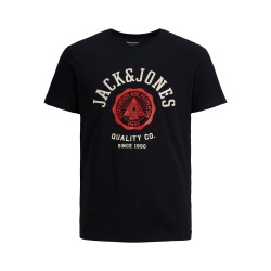 JACK & JONES Logo T-shirt - Sort