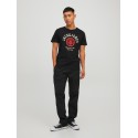 JACK & JONES Logo T-shirt - Sort