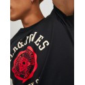 JACK & JONES Logo T-shirt - Sort