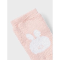 NAME IT Baby Damy Terry Strømper - Rose Smoke