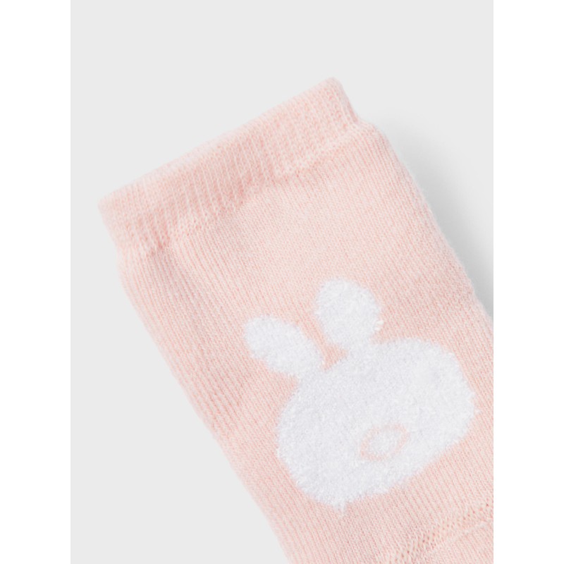 NAME IT Baby Damy Terry Strømper - Rose Smoke