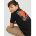 JACK & JONES Junior Crew Neck T-shirt - Sort