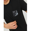 JACK & JONES Junior Crew Neck T-shirt - Sort