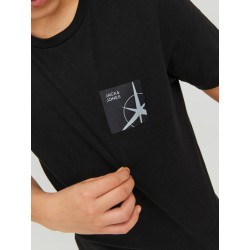 JACK & JONES Junior Crew Neck T-shirt - Sort