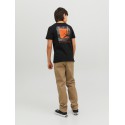 JACK & JONES Junior Crew Neck T-shirt - Sort