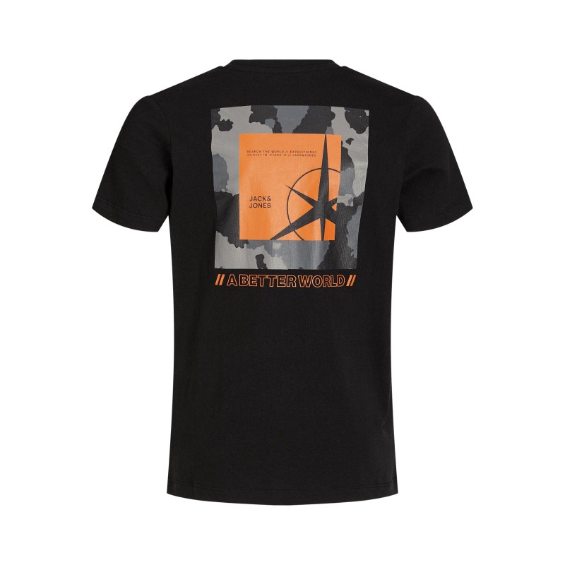 JACK & JONES Junior Crew Neck T-shirt - Sort
