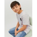 JACK & JONES Junior Crew Neck T-shirt - Moonbeam